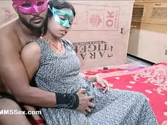 Sonu, the Indian wifey, takes on a good-sized manmeat and gets fucked rock hard in doggy-style