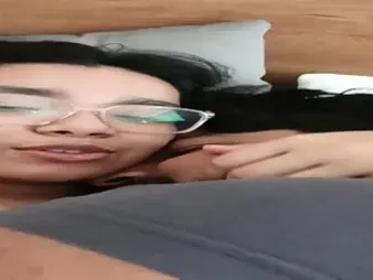 Uma A shares a steamy moment with her beau in lingerie - homemade porno