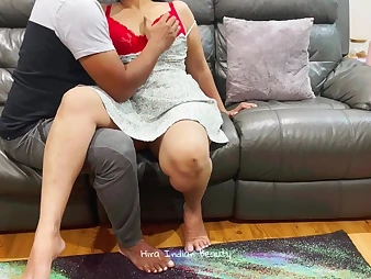 Stepdaughter-in-law Enjoyed gets her Indian pussy rammed with jism while step-dad sees - Hot 365 Couple's Gonzo MILF Bra-
