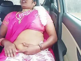 Torrid Milf in a truck fucky-fucky with her Indian paramour