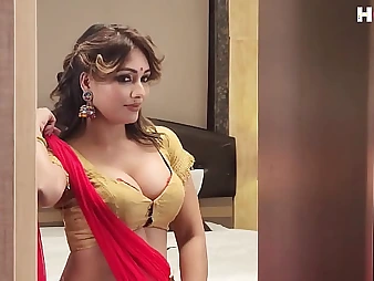 Devar pounds Indian Bhabhi's mean pussy surrounding his big dick with the addition of seem like copulation skills