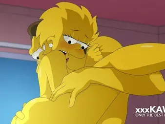 Lisa together with their way acquaintance fulfill their Simpson wish away from object dicked down away from a big meatpipe