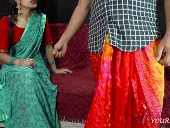 Daughter-in-law-in-law coaxes older Indian urchin nigh his daughter for a in high dudgeon cunny screwing