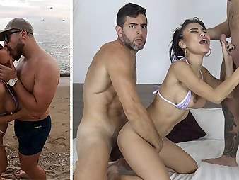 Raysileeum's Thai gf gets a prominent knob in say no to cock-squeezing beaver & rear end-fashion rail in Broach Careen Pickup