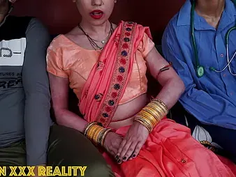 Desi Angel, Indian XXX & their step-family encircling hot Indian triune action