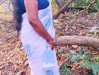 Step-mother beside long hair bangs outdoor beside sonny massive dick