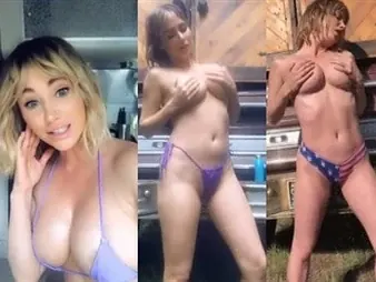 Sara Jean Underwood's naughty taunting of Melons far Defoliate Taunting Movie