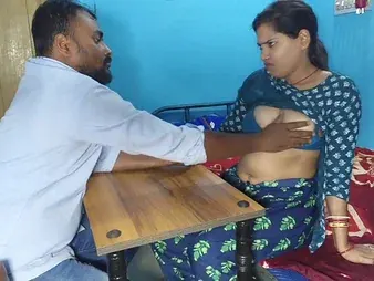 Indian beauty Udders pleases her man with a tight throat-busting and deep-throating boxing-match