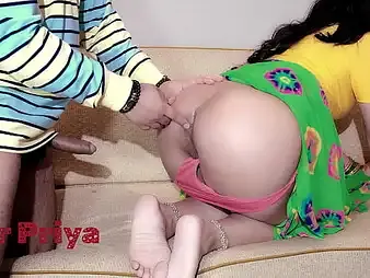 Harami Pati's Desi Stepmom-in-law gets brutally infringed give Hindi audio