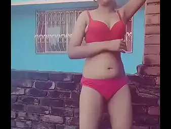 Watch this hot Indian girlfriend get small knockers and a sexy body in a new teen video