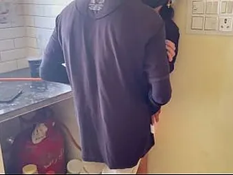 Watch Asrita, a young Indian bhabhi, win her fertile in pussy pounded by her spouse in the kitchen