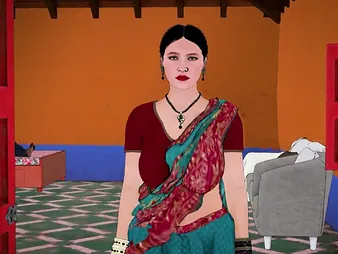 A cute bhabhi was fucked off out of one's mind her step-brother-in-law on touching 3D anime hauteur