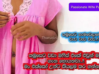 Sri Lankan Cuckold wifey Tharudini gets her racy pussy pounded and her beamy arse brim with jizz